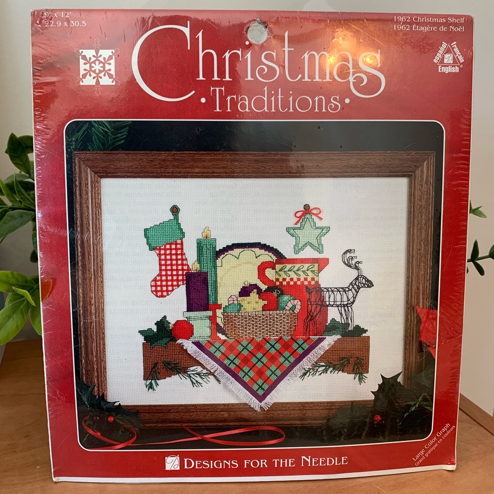 Vintage Designs for the Needle Christmas Cross Stitch Kit